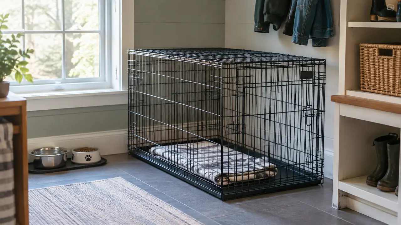The Crate That Outlasted Eleven Years of Guest Dogs