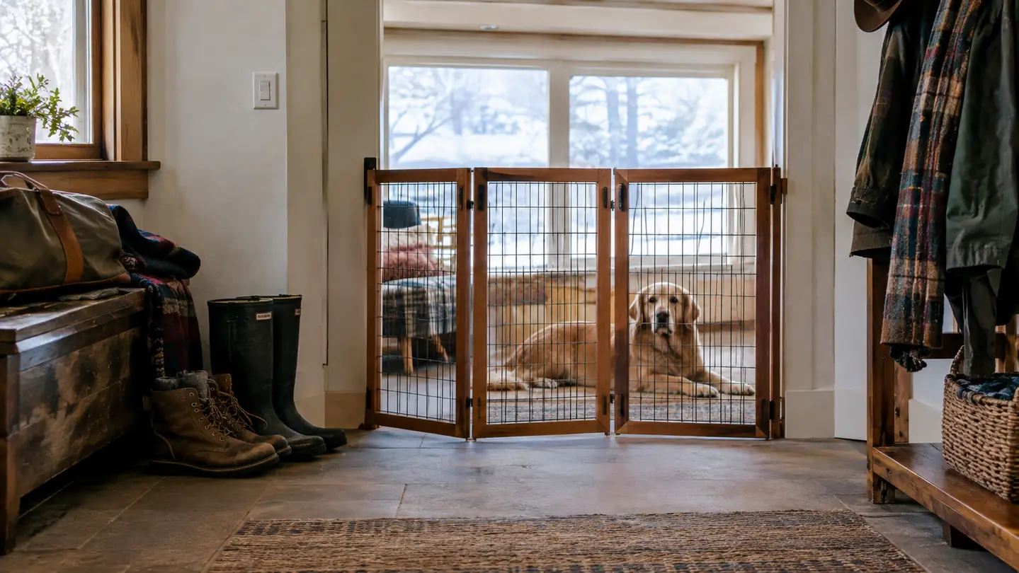 The Pet Gate That Saved a Full-House Christmas Week